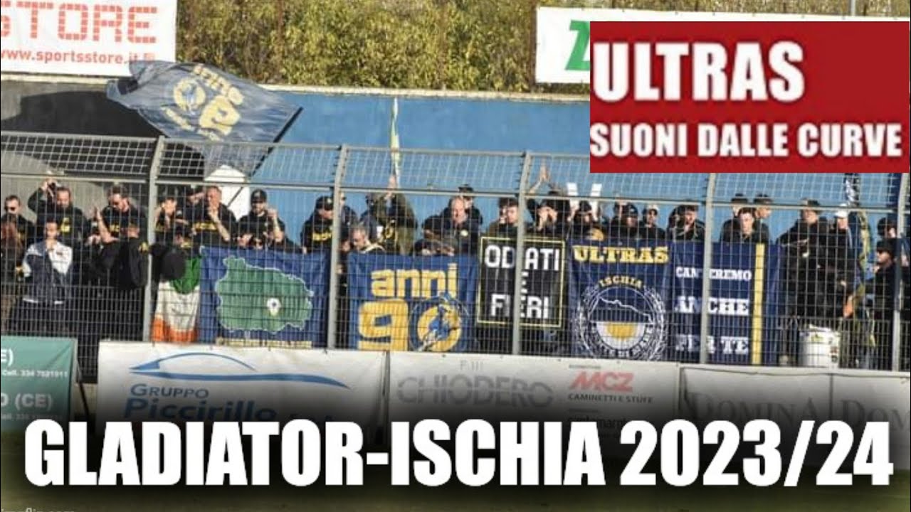 🎥 Gladiator-Ischia, Serie D [03/12/2023] ENTRATA + TIFO + ESULTANZA GOAL