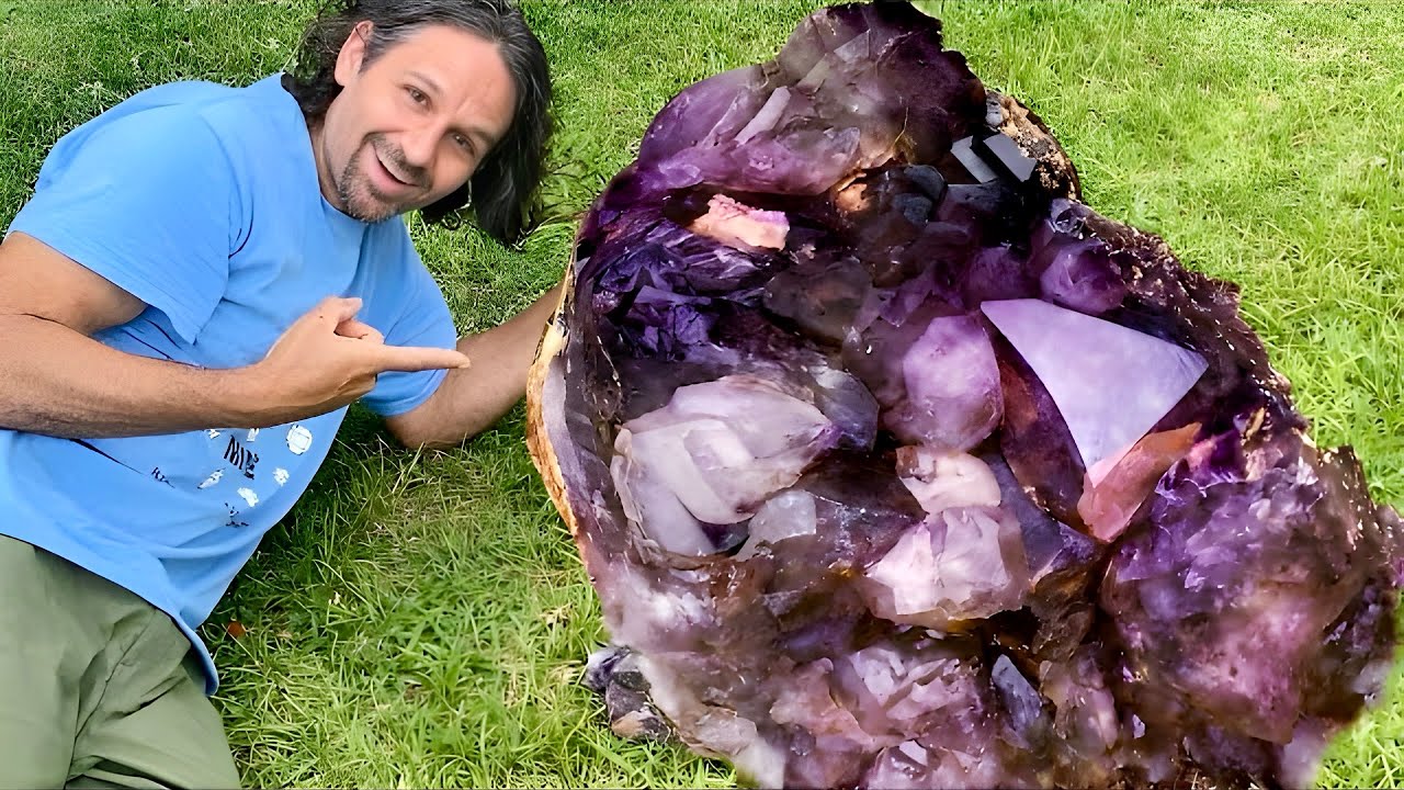 Amethyst Crystal Mining on Another Level | Breaking a World Record!?