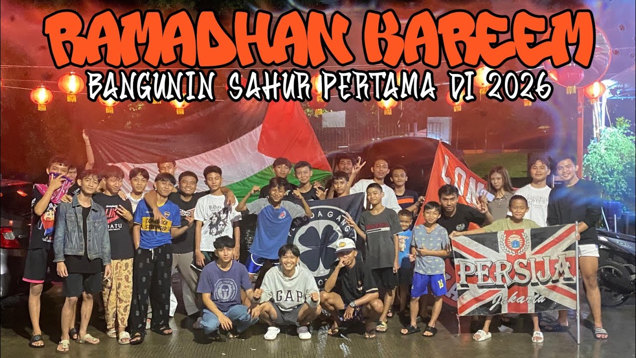 BANGUNIN SAHUR RAMADHAN 1447H / 2026 !!!