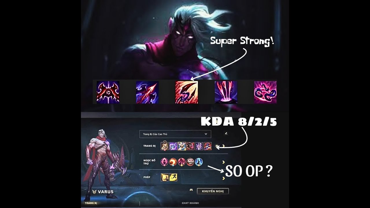 This New Varus Mid Build Is Insane! WILD RIFT