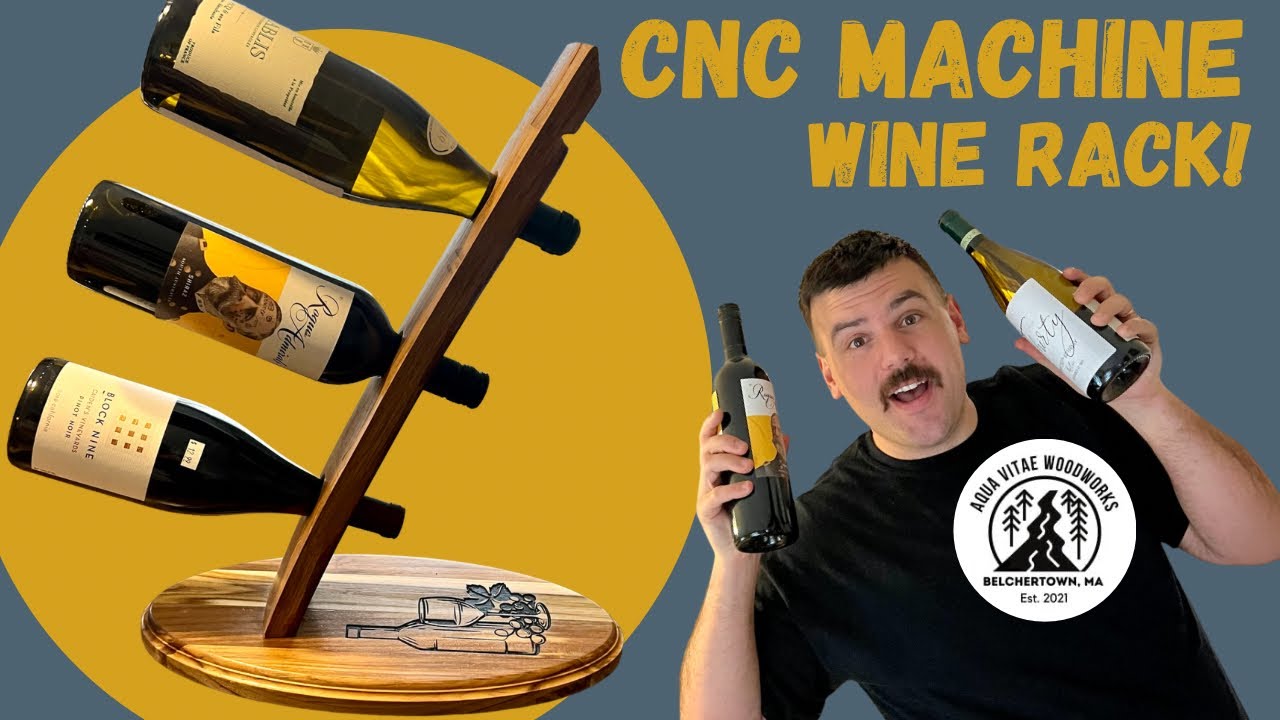 ULTIMATE Wine Display made on my CNC Machine!