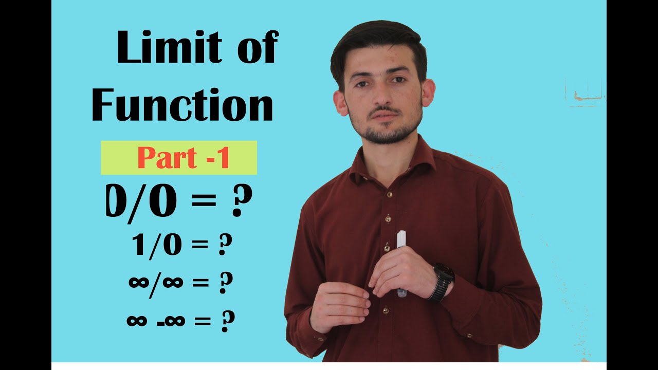 Limit of function/formulas of limit for beginners in pashto with examples