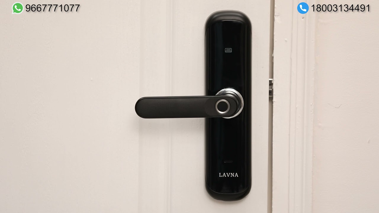 LAVNA | Smart Locks L-A28 Installation + Operational Video