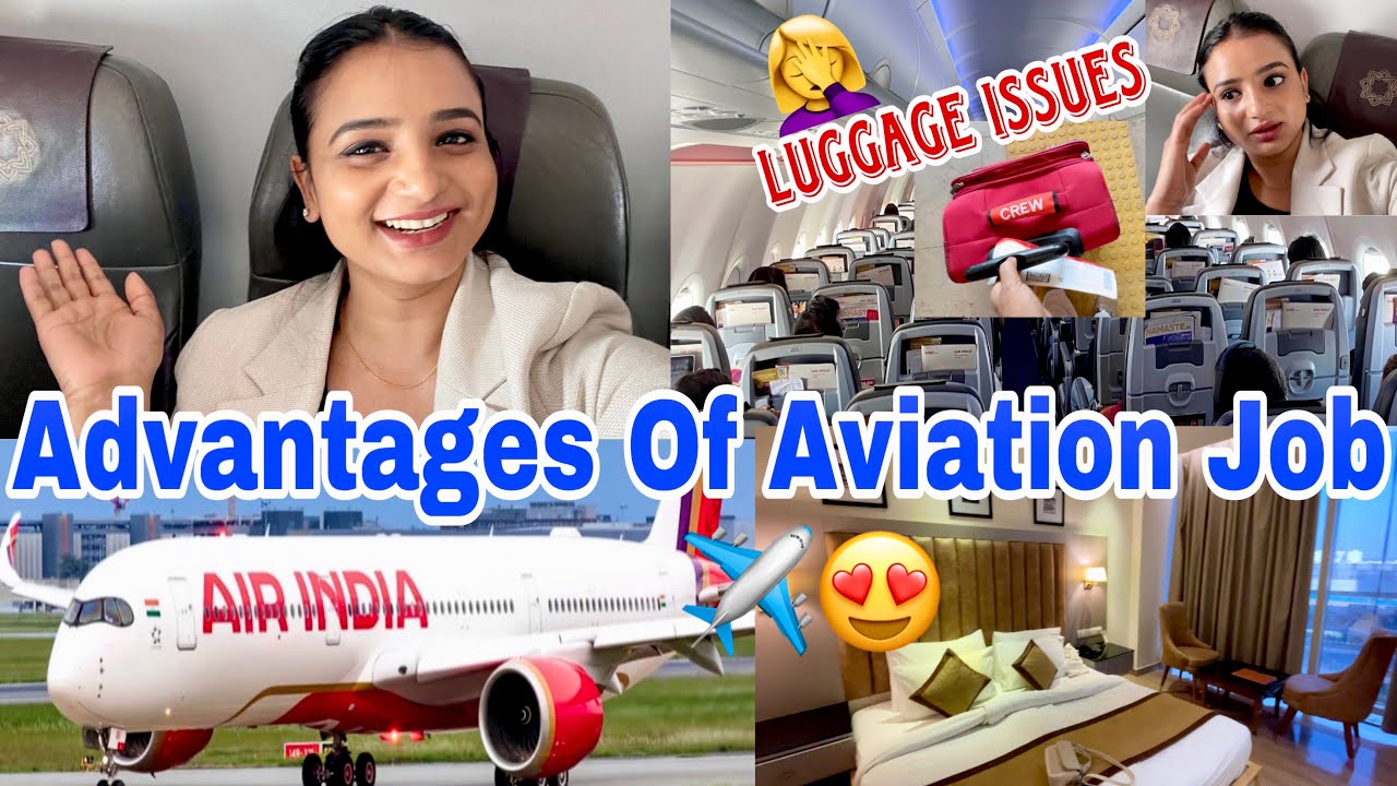 Advantages of becoming an Airhostess ✈️//Motivational Vlog// Cabin crew Lifestyle😍#flightattendant