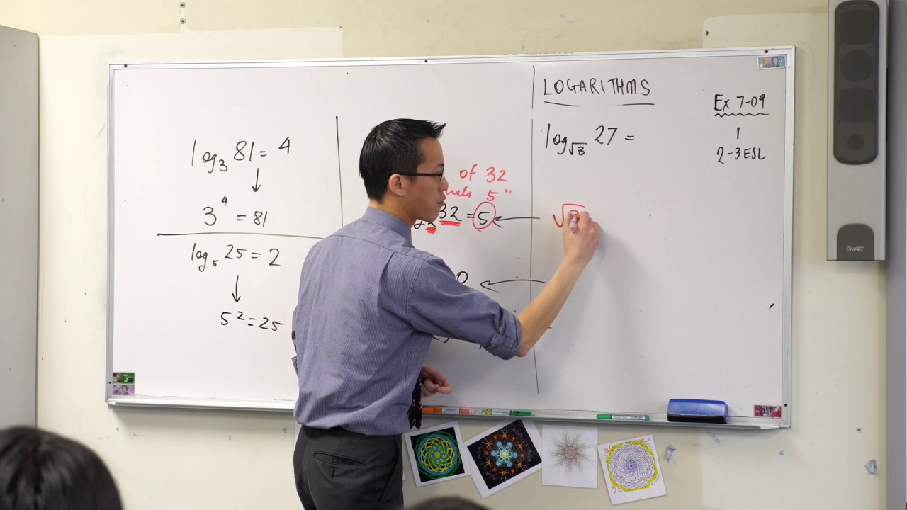 Introduction to Logarithms (2 of 2: Numerical examples)
