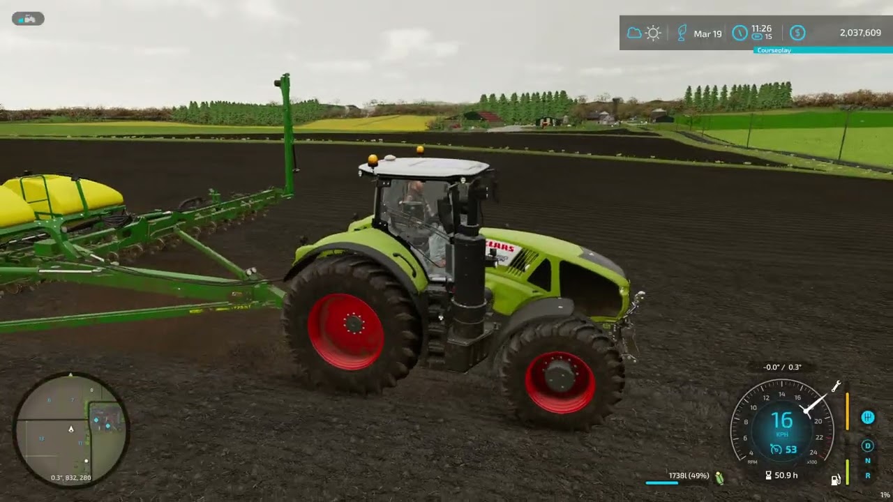 FS22 Bloomfield Farm Ep # 204: Planting last day of Winter '26