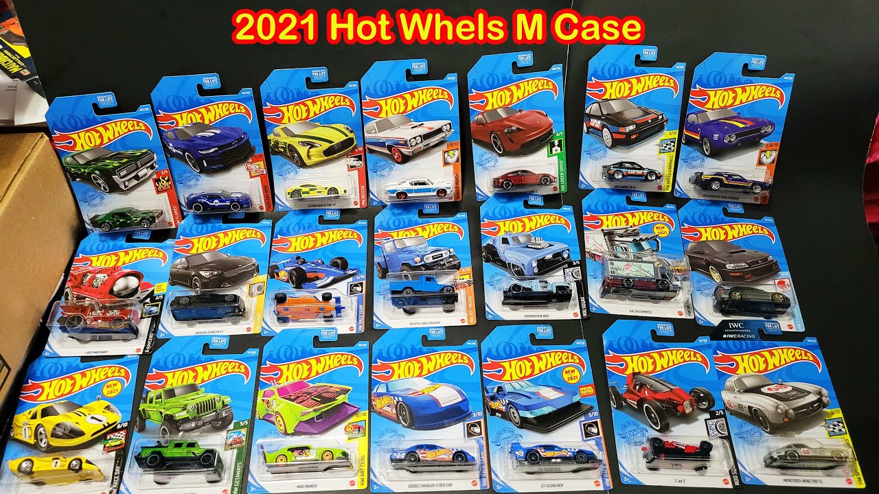 Opening Hot Wheels 2021 M Case Cars