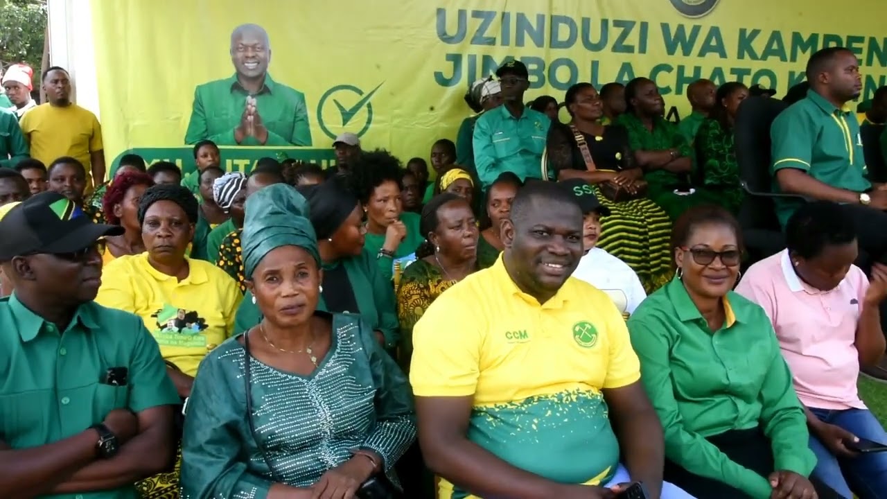 MGOMBEA UBUNGE JIMBO LA CHATO KUSINI KUPITIA CCM AZINDUA KAMPENI  KATIKA MJI MDOGO WA BUSERESERE.