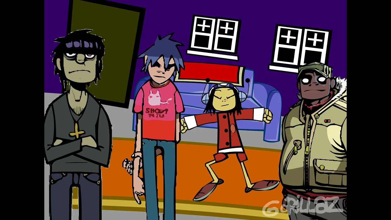 Gorillaz - Ghost Train (Official Video) (2002)