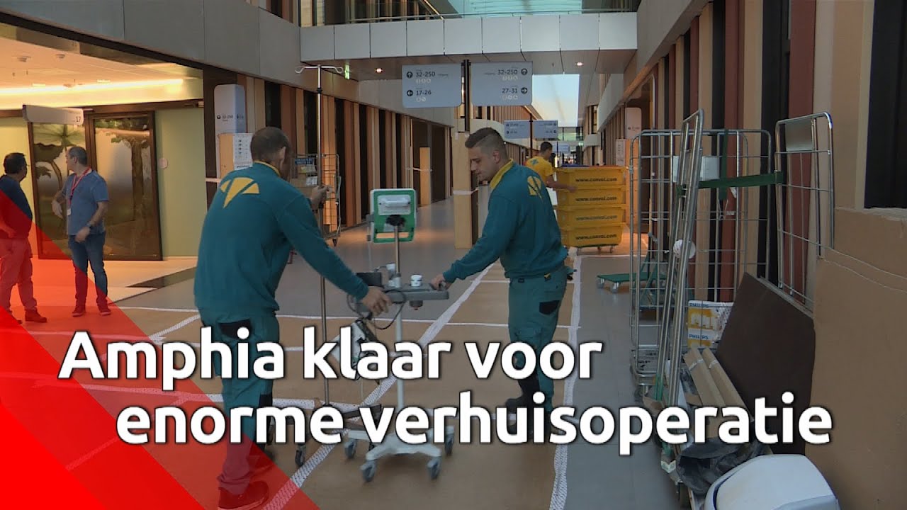 Nieuw Amphia Ziekenhuis in Breda klaar voor grote verhuisoperatie van honderden patiënten