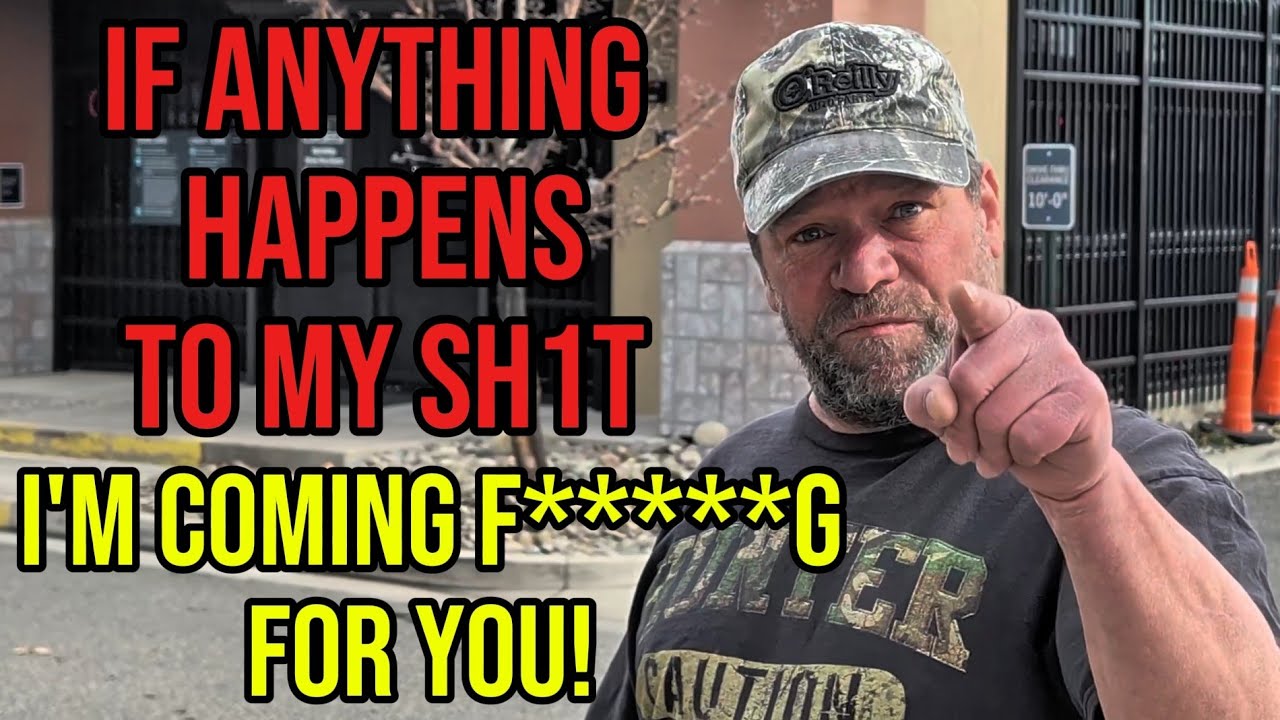 PSYCHO MAKES REAL THREAT TO AUDITOR!