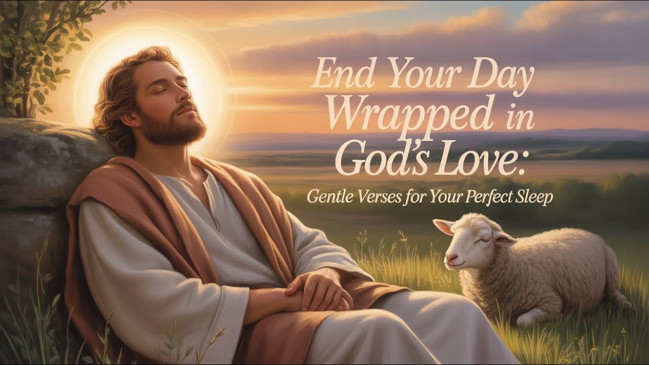 End your day wrapped in God's love: Gentle verses for your perfect sleep