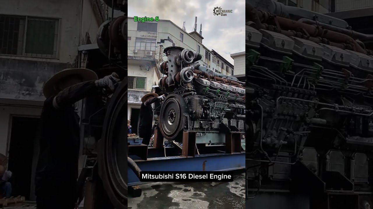 Eight Heavy-Duty Diesel Engines Startup Compilation – Ultimate Relaxation!！！