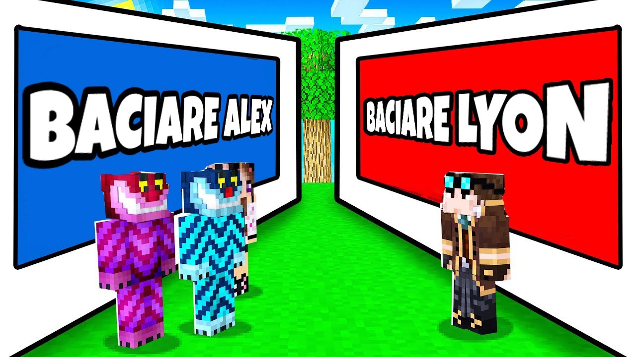 SCEGLI IL LATO CON PIÙ AMICI PER VINCERE SU MINECRAFT!!