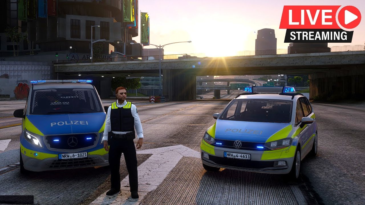 🔴 LIVE🔴🚔 Streifendienst mit Walter Frosch ⚡Flensburg Roleplay Maxmilim