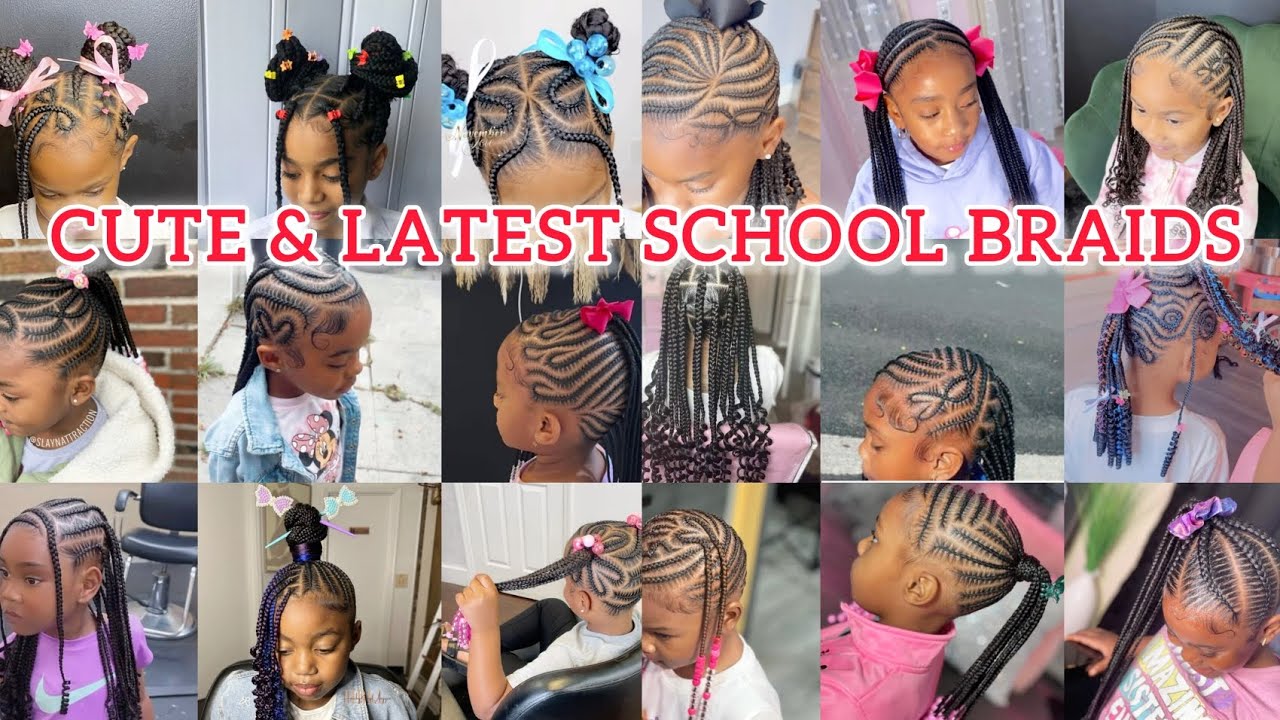 Cute & Latest Braids for School / Easy Protective Hairstyles for Little Girls (2026)#shorts #foryou 