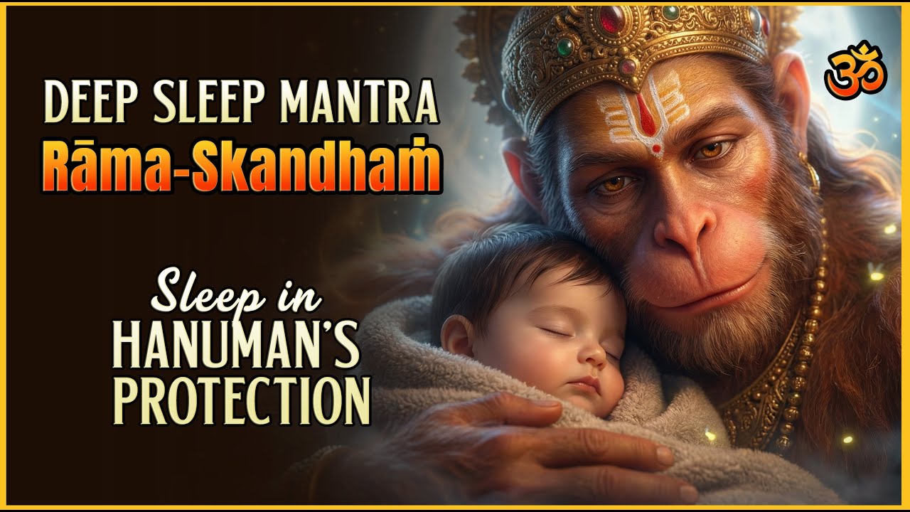 Rāma-Skandhaṁ Mantra for Deep Sleep | Sleep in Hanuman’s Protection | Remove Fear & Bad Dreams