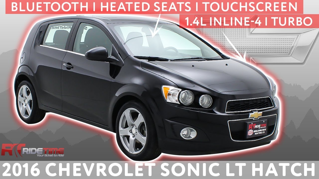 2016 Chevrolet Sonic LT Hatchback | Home Delivery | ridetime.ca