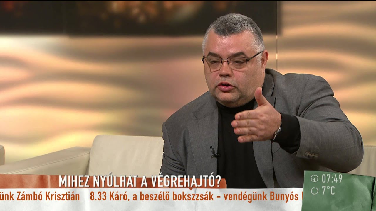 Mihez nyúlhat a végrehajtó? - 2015.03.26. - tv2.hu/mokka