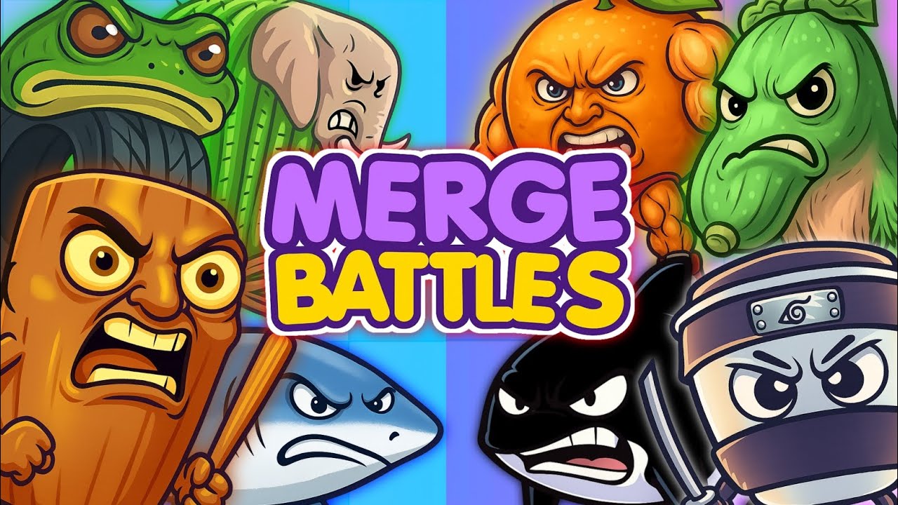 Merge Battles Gameplay | Brainrot VS Brainrot | New Update 🔥🤩