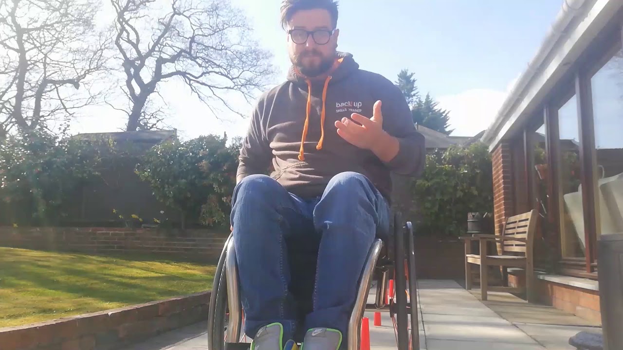 Wheelchair skills with Rich part 3: Turning and manoeuvring