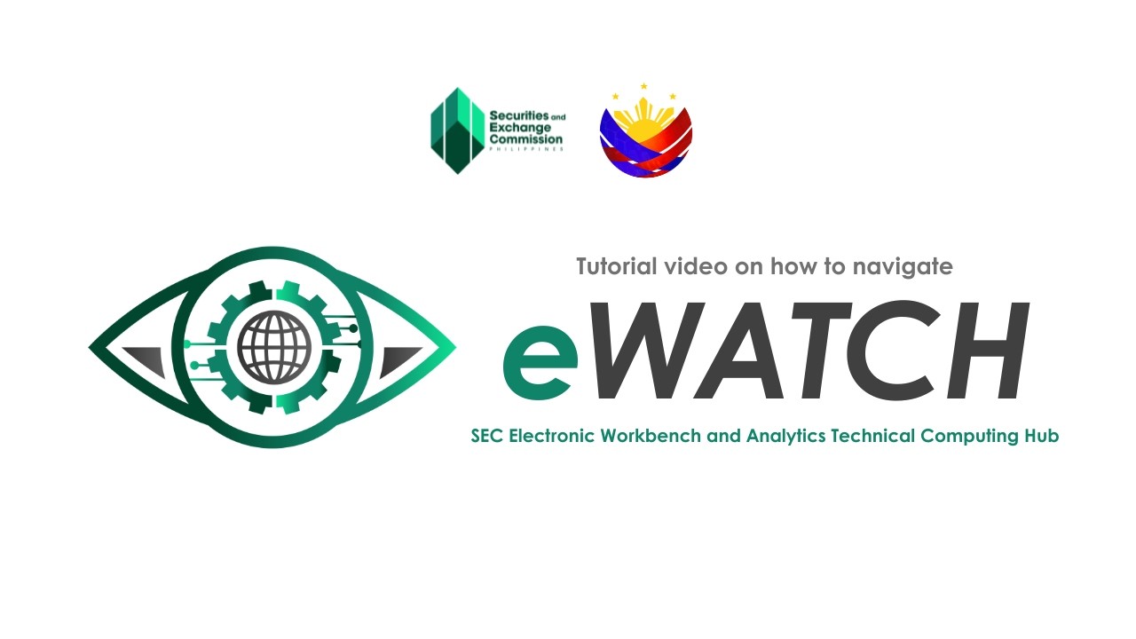 Обучающее видео по eWATCH | SEC Филиппины