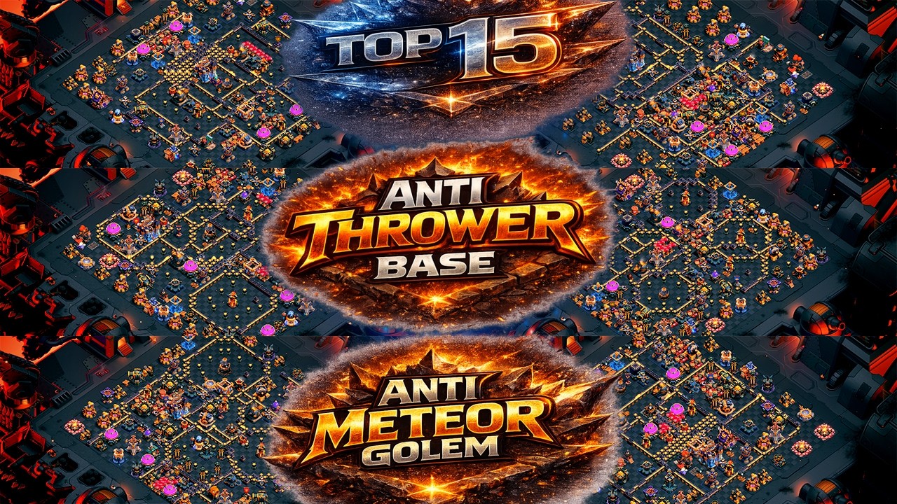 BEST TH18 WAR + LEGEND BASE LINKS 🔥 UPDATE! NEW TH18 WAR BASE! 🏆 BEST FOR WAR & LEGEND BASE IN TH18