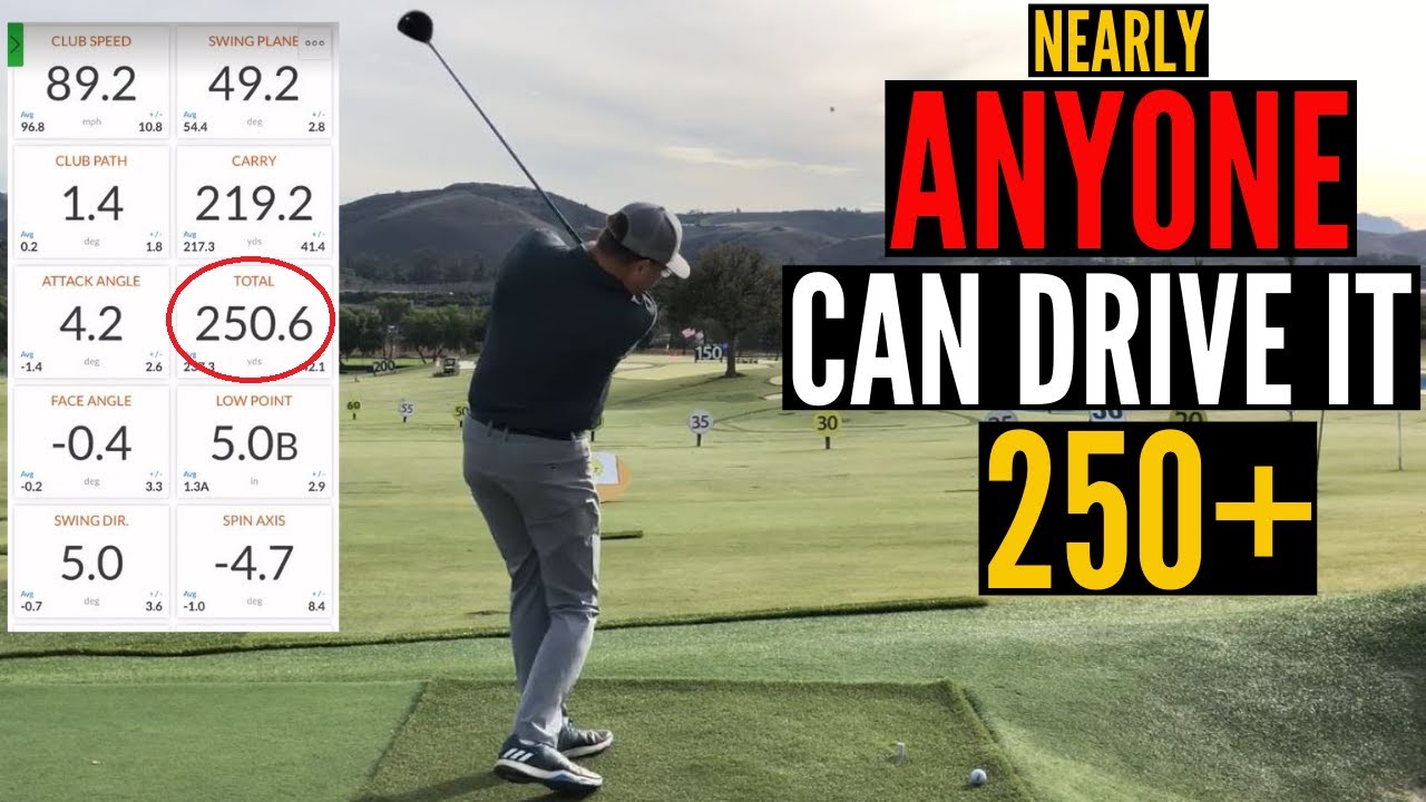ANYONE Can Drive the Golf Ball 250+ Yards!