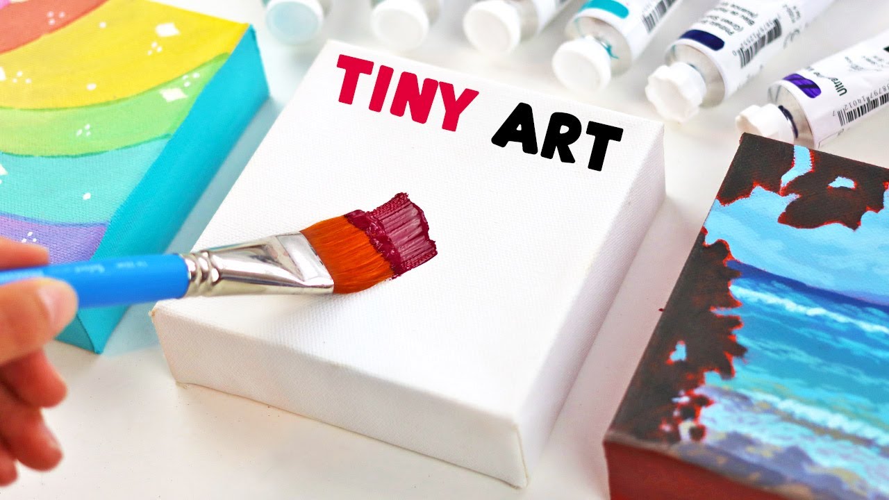 Tiny Painting Ideas for Bored Artists