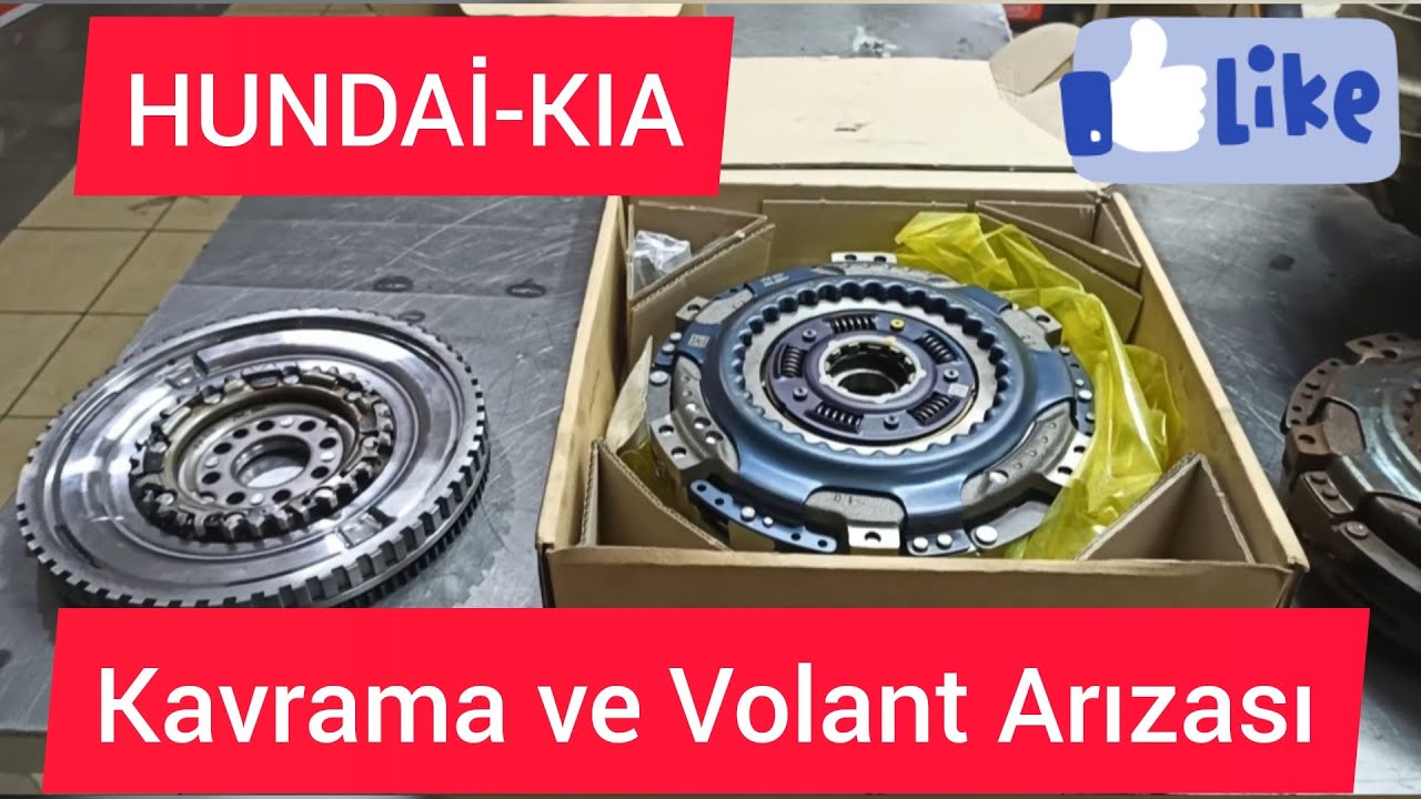 KAVRAMA ve VOLANT ARIZASI... HUNDAİ ACCENT BLUE,TUCSON-KİA CERATO /CLUTCH FAİLURE