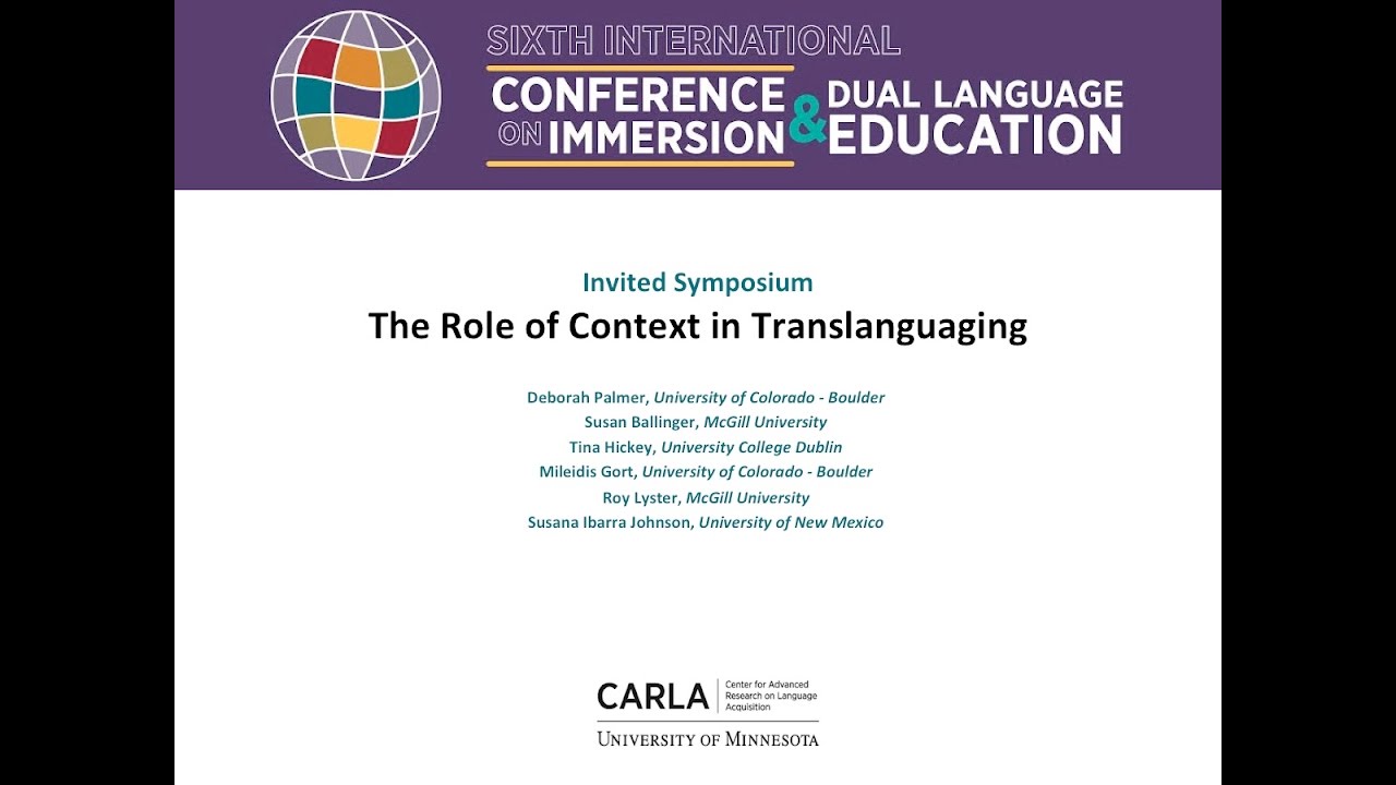 The Role of Context in Translanguaging