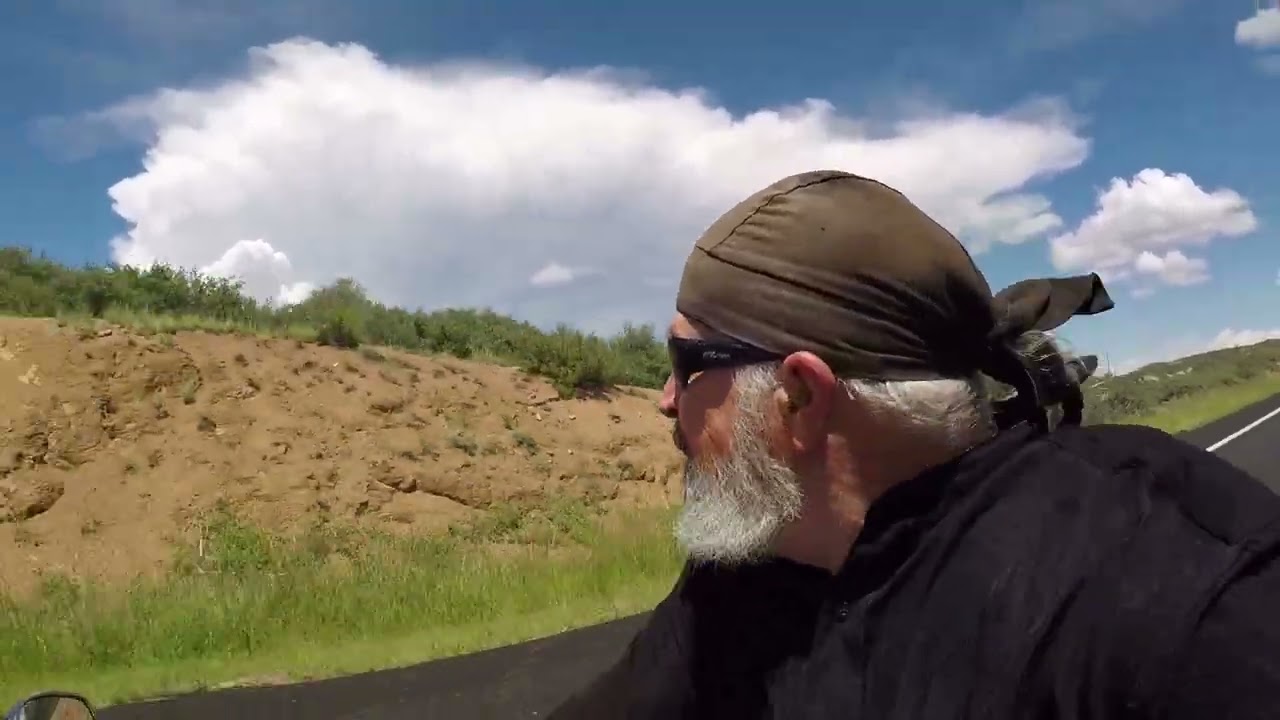 '03 Harley Dyna Wide Glide TC88 out for a cruise to Skull Valley AZ, w/sound (18 mins)