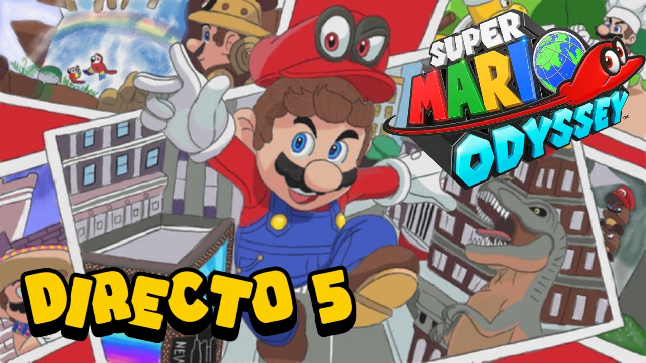 🔴🌍 SUPER MARIO ODYSSEY en DIRECTO | PARTE 5 - 500/999🌙(resubido) | LechePK
