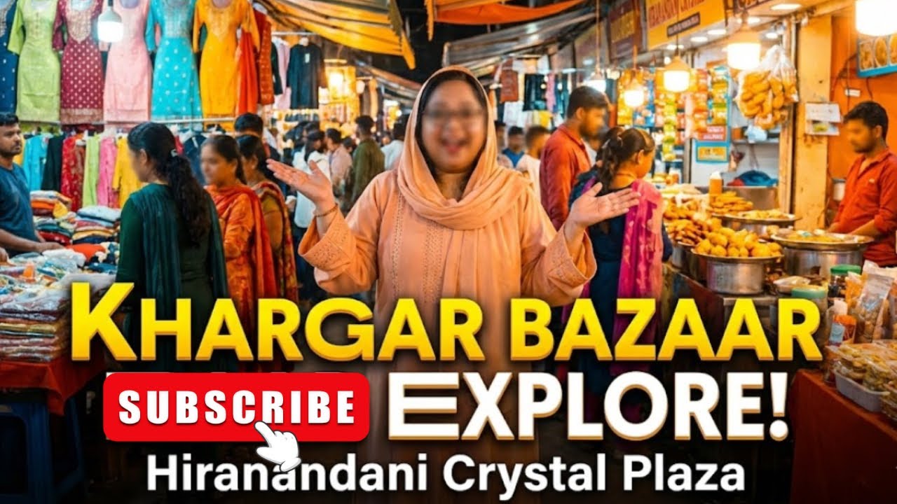 Kharghar Crystal Plaza Vlog | Shopping, Food & Fun ✨|| Sadaf Shaikh 