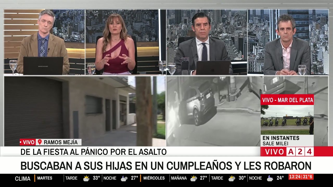 De la fiesta al pánico por el asalto: les robaron y las menores quedaron en el medio