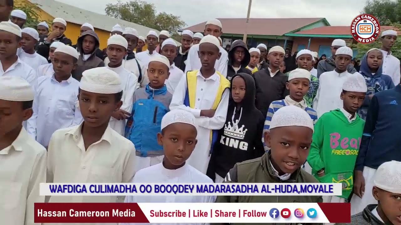 WAFDIGA CULIMADHA OO BOOQDEY MADRASADHA AL-HUDA, MOYALE