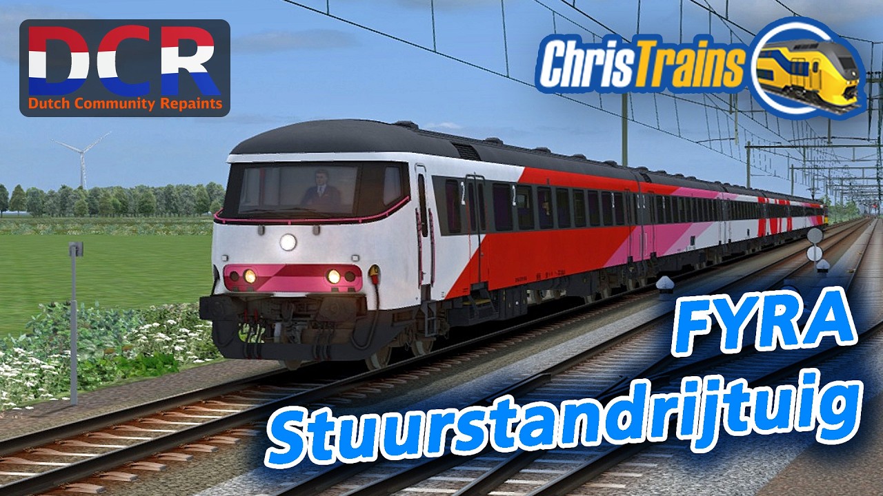 Train Simulator Classic 2025: Driving the FYRA control car on Benelux service