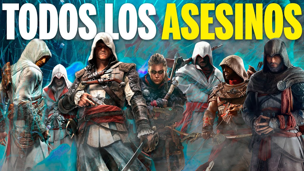 Assassins Creed TODOS Los Asesinos: ¿Cuál es EL MEJOR asesino de Assassins Creed?
