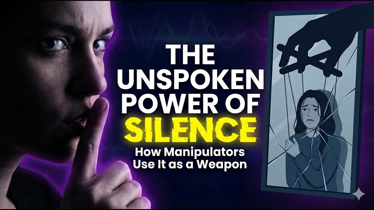 The Unspoken Power of Silence: How Manipulators Use It as a Weapon