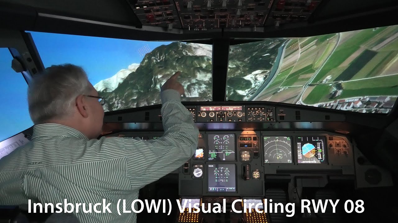 Innsbruck (LOWI) Visual Circling RWY 08