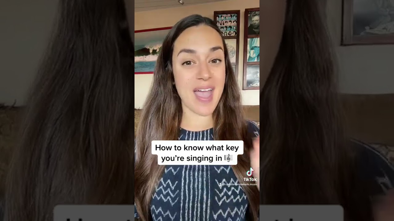 How to know what key you&rsquo;re singing in #shorts