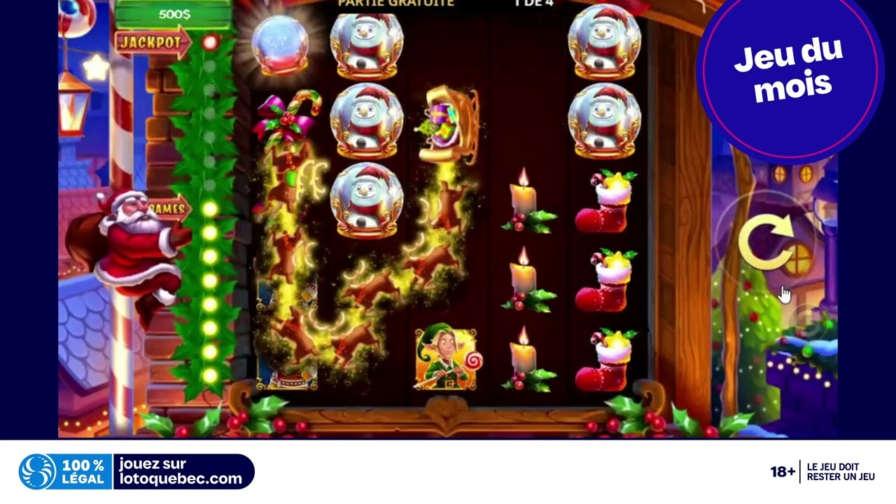 Santa&rsquo;s World Wild Train | Jeu du mois | lotoquebec.com