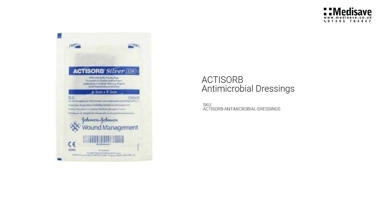 ACTISORB Antimicrobial Dressings ACTISORB ANTIMICROBIAL DRESSINGS