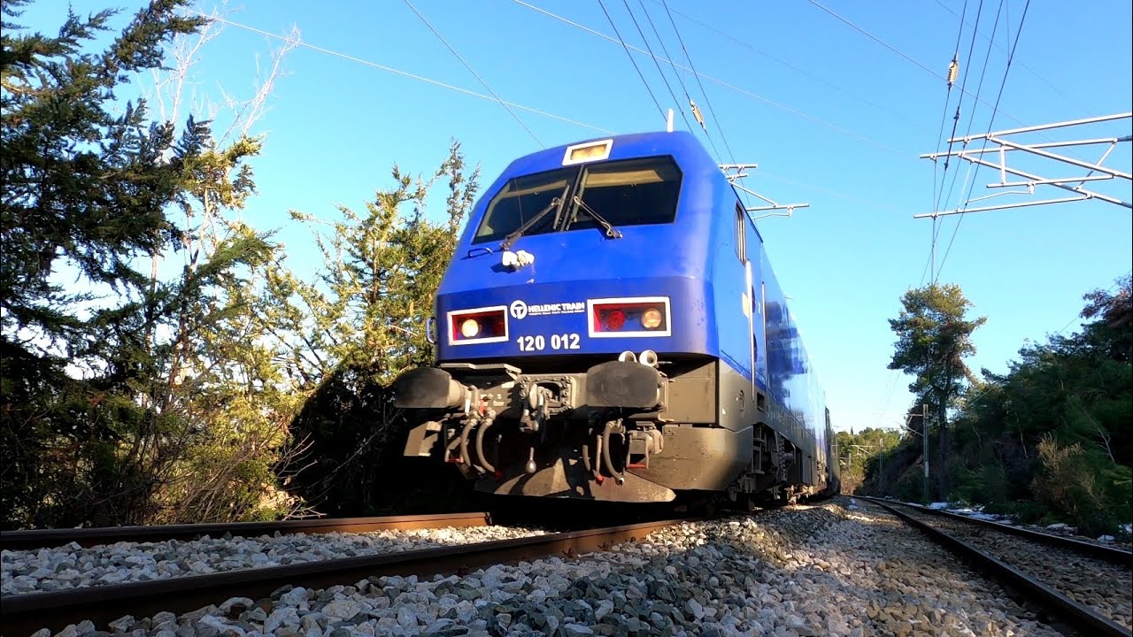 Train traffic between Sfendali and Avlona |PANOSG42