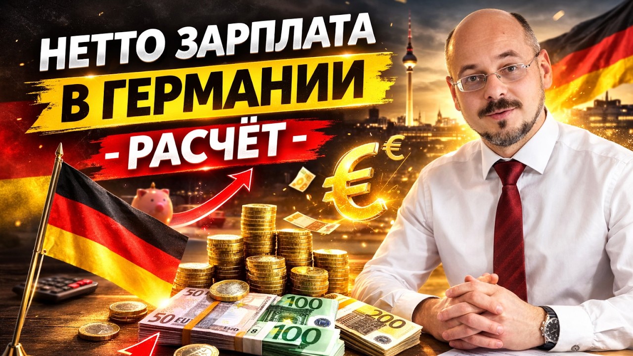 Зарплата в Германии: почему чистыми меньше? Брутто-нетто расчёт на калькуляторе