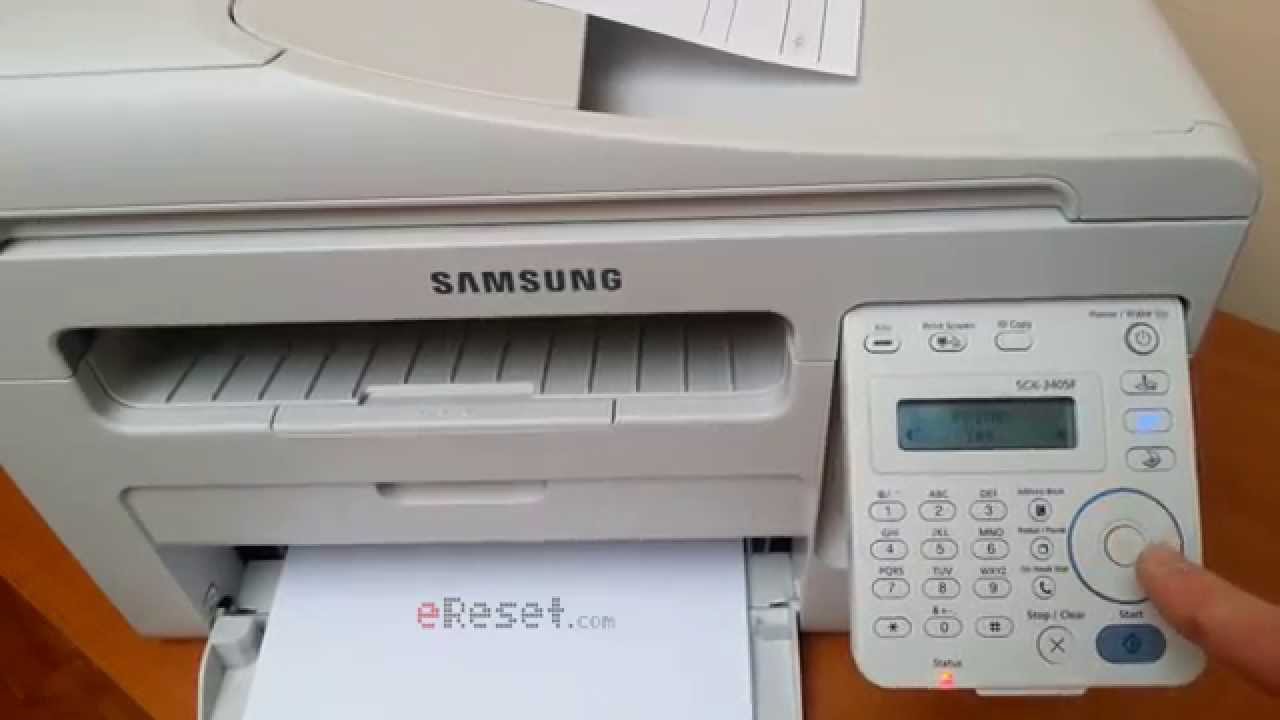 TECH MODE SCX 3405F 3405FW SCX4655F SCX4655FN print report cofiguration supplies Information
