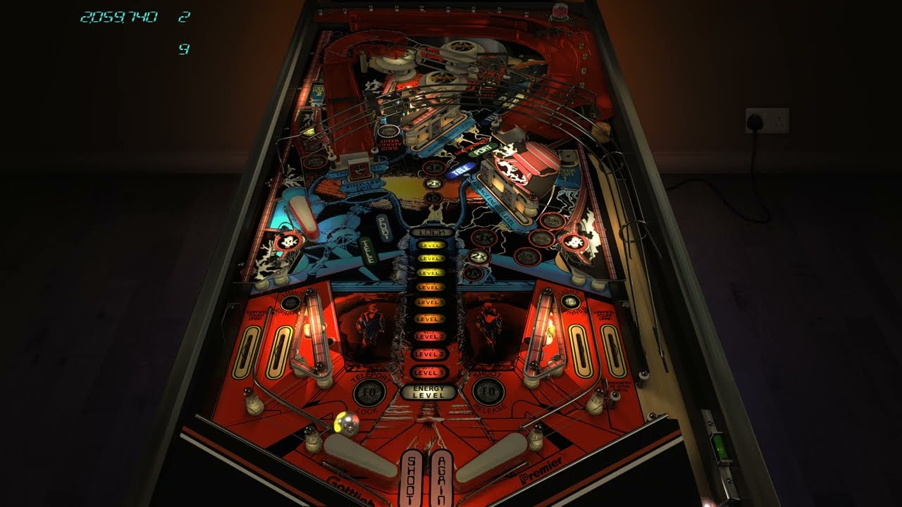 Visual Pinball X - TX-Sector (Gottlieb 1988) SG1bsoN  - Energy level 10 multiball and extra ball!