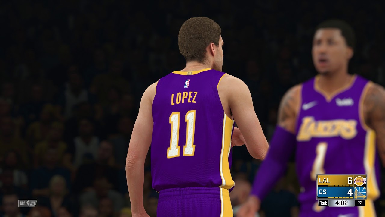 NBA2k18 - Simulation - Playstation Pro - Lakers vs Warriors