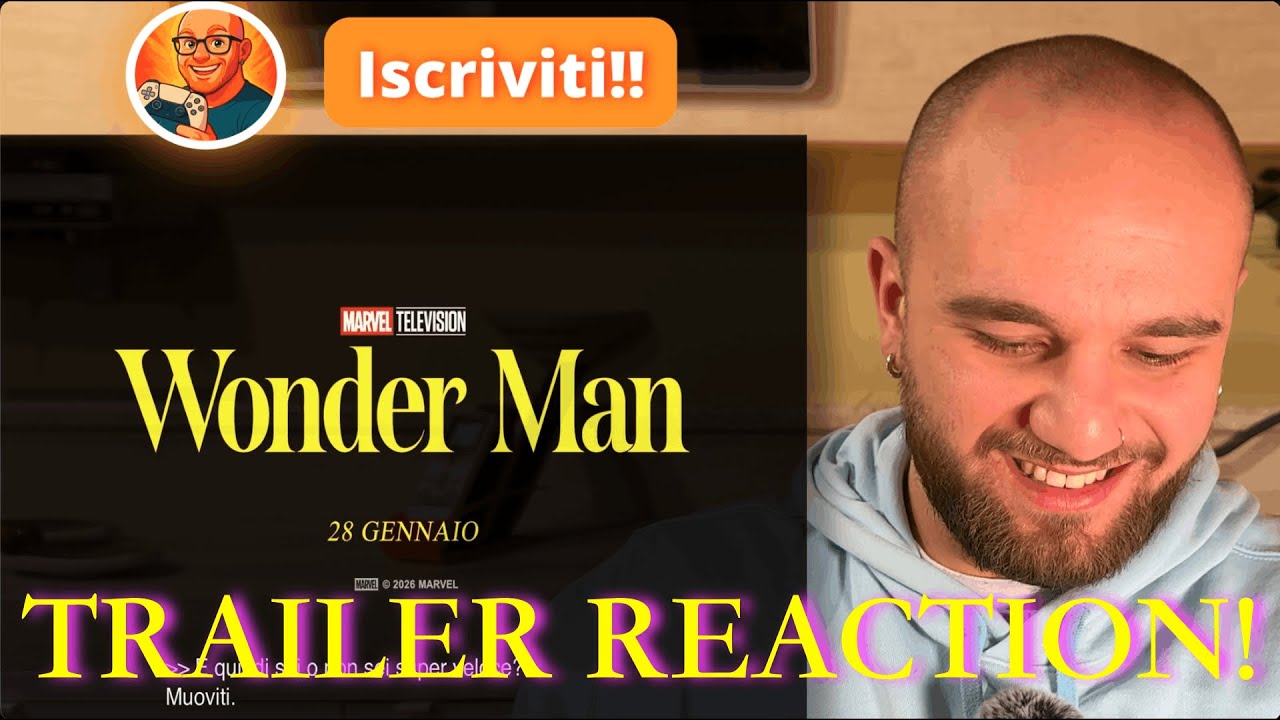 WONDERMAN E' INTERESSANTE E VI SPIEGO PERCHE'! REACTION TRAILER DI WONDERMAN