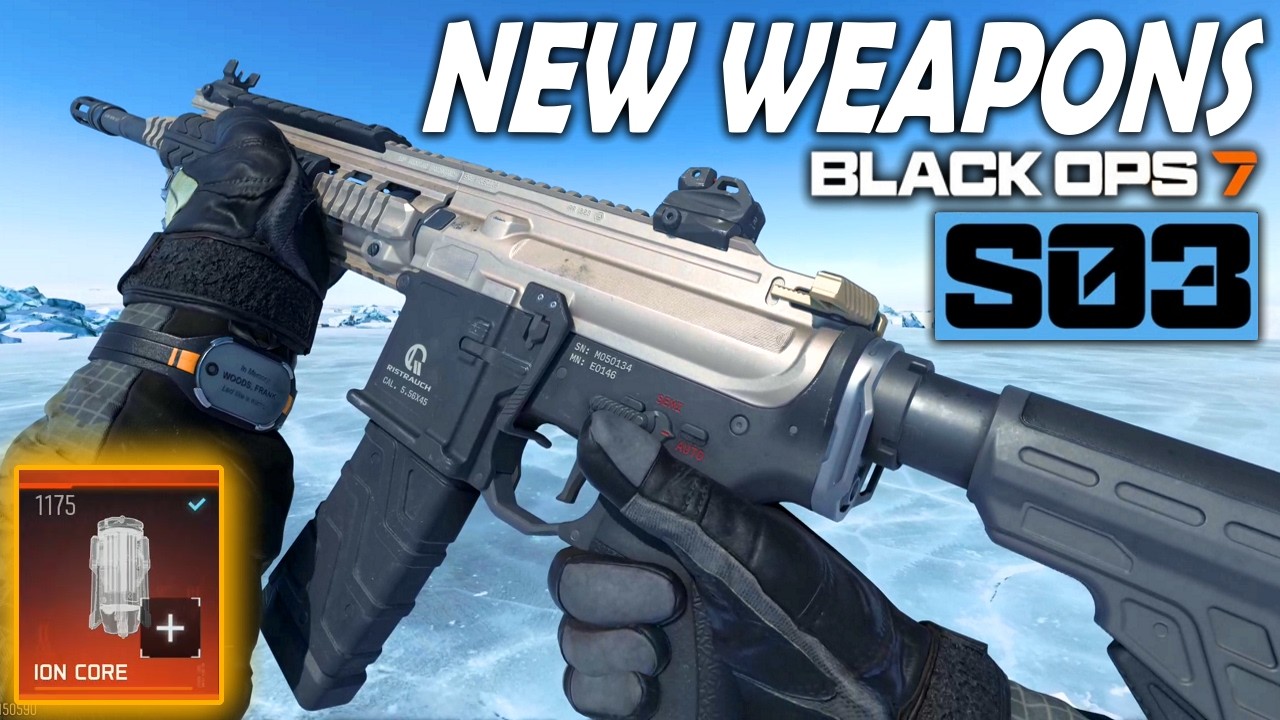 NEW Season 3 Black Ops 7 Weapons Real Names, Origins, Inspect Animations, How to unlock them & more.